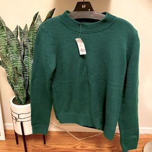 Banana Republic Green Crewneck Sweater